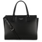 SAC À MAIN SMOOTH NOIR LANCASTER SAC À MAIN SMOOTH NOIR LANCASTER