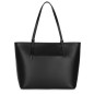 SAC SHOPPING SMOOTH NOIR LANCASTER