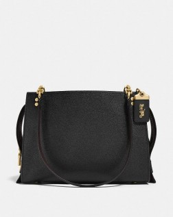 SAC PORTÉ ÉPAULE ROGUE NOIR COACH