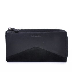PORTEFEUILLE LINN NOIR NAT & NIN