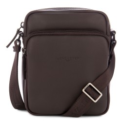 SACOCHE SOFT VINTAGE HOMME MARRON LANCASTER