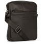 SAC PORTÉ CROISÉ SOFT VINTAGE HOMME MARRON LANCASTER SAC PORTÉ CROISÉ SOFT VINTAGE HOMME MARRON LANCASTER