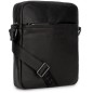 SAC PORTÉ CROISÉ SOFT VINTAGE HOMME NOIR LANCASTER SAC PORTÉ CROISÉ SOFT VINTAGE HOMME NOIR LANCASTER