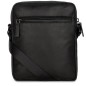 SAC PORTÉ CROISÉ SOFT VINTAGE HOMME NOIR LANCASTER SAC PORTÉ CROISÉ SOFT VINTAGE HOMME NOIR LANCASTER