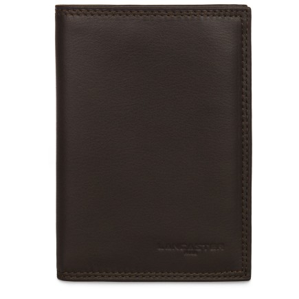 PORTEFEUILLE SOFT VINTAGE HOMME MARRON LANCASTER