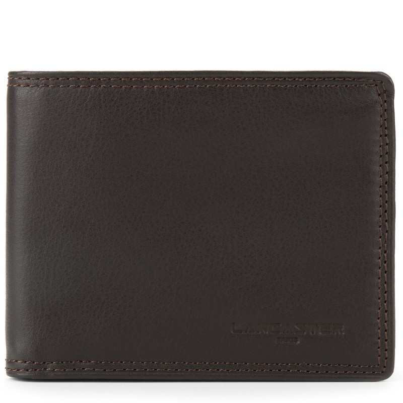 PORTEFEUILLE SOFT VINTAGE HOMME MARRON LANCASTER