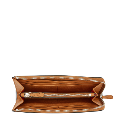 PORTEFEUILLE ZIPPÉ NINON CAMEL LANCEL