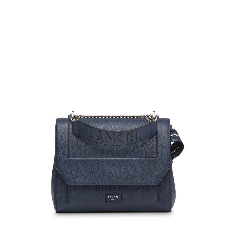 SAC À RABAT NINON MOYEN MODÈLE BLEU PÉTROLE LANCEL SAC À RABAT NINON MOYEN MODÈLE BLEU PÉTROLE LANCEL