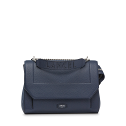 SAC À RABAT NINON GRAND MODÈLE BLEU PÉTROLE LANCEL