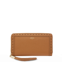 COMPAGNON LONG ZIPPÉ PREMIER FLIRT CAMEL LANCEL