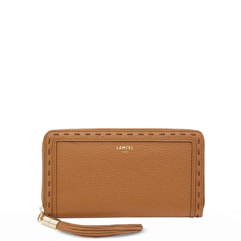 COMPAGNON LONG ZIPPÉ PREMIER FLIRT CAMEL LANCEL COMPAGNON LONG ZIPPÉ PREMIER FLIRT CAMEL LANCEL
