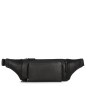 SAC BANANE SOFT VINTAGE HOMME NOIR LANCASTER