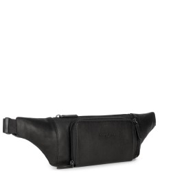 SAC BANANE SOFT VINTAGE HOMME NOIR LANCASTER