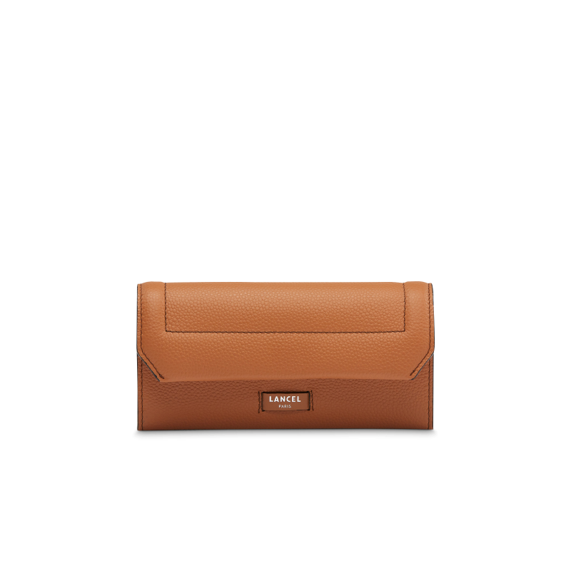 PORTEFEUILLE À RABAT NINON CAMEL LANCEL PORTEFEUILLE À RABAT NINON CAMEL LANCEL