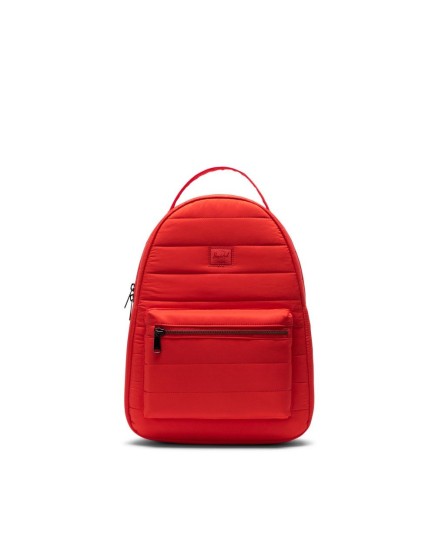 SAC À DOS MATELASSÉ NOVA MID-VOLUME ROUGE FIERY HERSCHEL