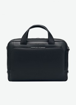 SERVIETTE S NOIRE ROADSTER LEATHER PORSCHE DESIGN