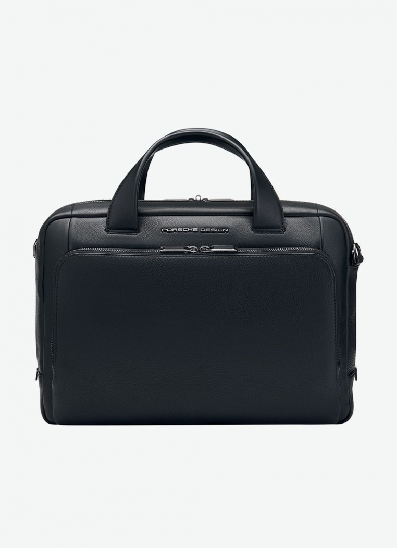 SERVIETTE S NOIRE ROADSTER LEATHER PORSCHE DESIGN