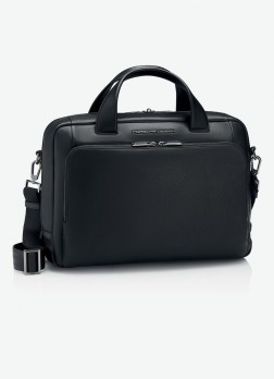 SERVIETTE S NOIRE ROADSTER LEATHER PORSCHE DESIGN