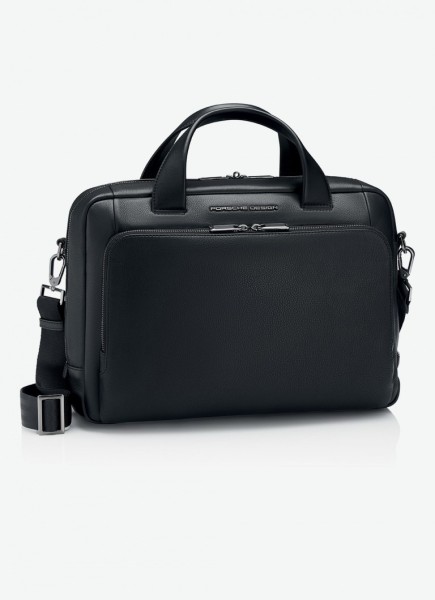 SERVIETTE S NOIRE ROADSTER LEATHER PORSCHE DESIGN