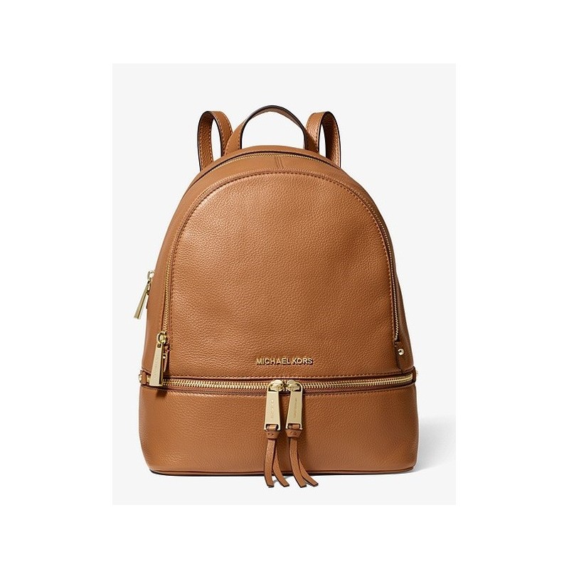 SAC A DOS RHEA ZIP COGNAC MK SAC A DOS RHEA ZIP COGNAC MK