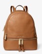 SAC A DOS RHEA ZIP COGNAC MK SAC A DOS RHEA ZIP COGNAC MK