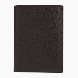 PORTEFEUILLE VERTICAL ZIPPÉ CHARLES NOIR LE TANNEUR