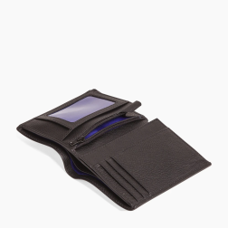 PORTEFEUILLE VERTICAL ZIPPÉ CHARLES NOIR LE TANNEUR