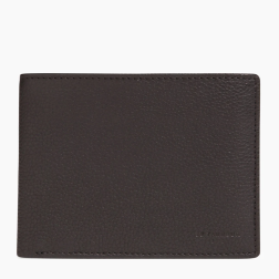 PORTEFEUILLE HORIZONTAL ZIPPÉ CHARLES NOIR LE TANNEUR