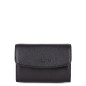 PORTEFEUILLE À RABAT FOULONNÉ PM NOIR LANCASTER PORTEFEUILLE À RABAT FOULONNÉ PM NOIR LANCASTER