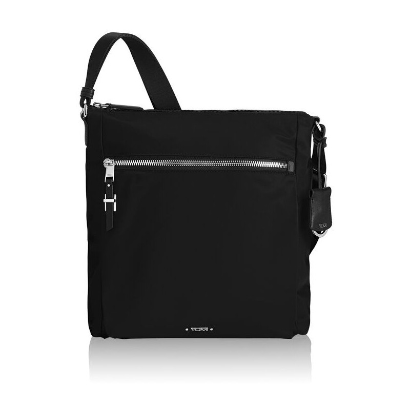 SAC PORTÉ CROISÉ CANTON VOYAGEUR NOIR/SILVER TUMI