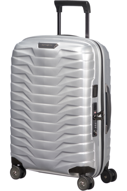 VALISE EXTENSIBLE CABINE 4 ROUES 55/40 CM PROXIS ARGENT SAMSONITE