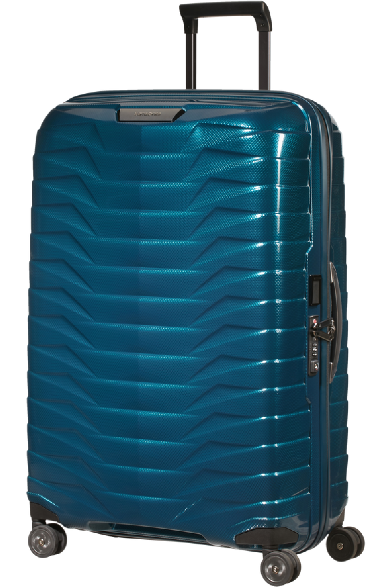VALISE 4 ROUES 75CM PROXIS BLEU PETROLE SAMSONITE