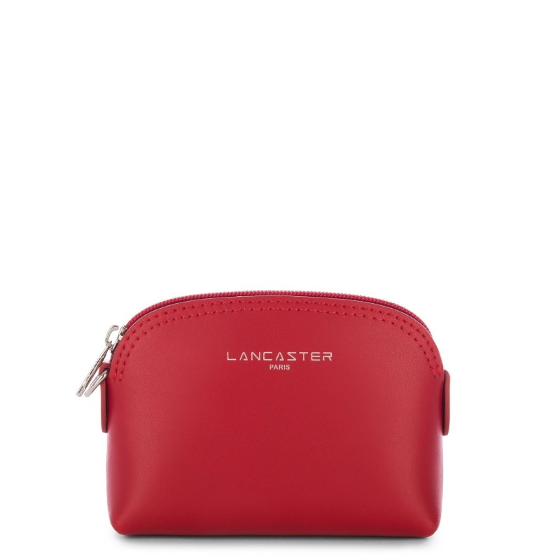 PORTE MONNAIE SMOOTH ROUGE LANCASTER