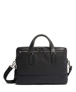 PORTE DOCUMENTS SLIM SYCAMORE HARRISON NOIR TUMI