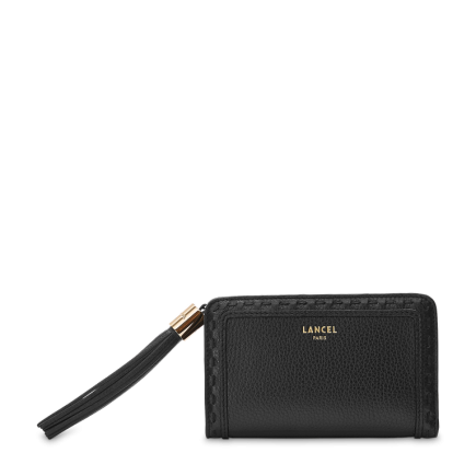PORTEFEUILLE COMPACT PREMIER FLIRT LANCEL NOIR