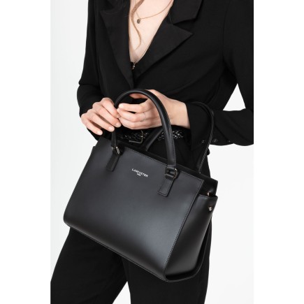 SAC CABAS SMOOTH NOIR LANCASTER