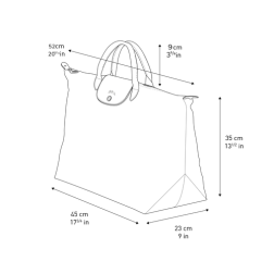 LONGCHAMP BOXFORD SAC DE VOYAGE L BLEU