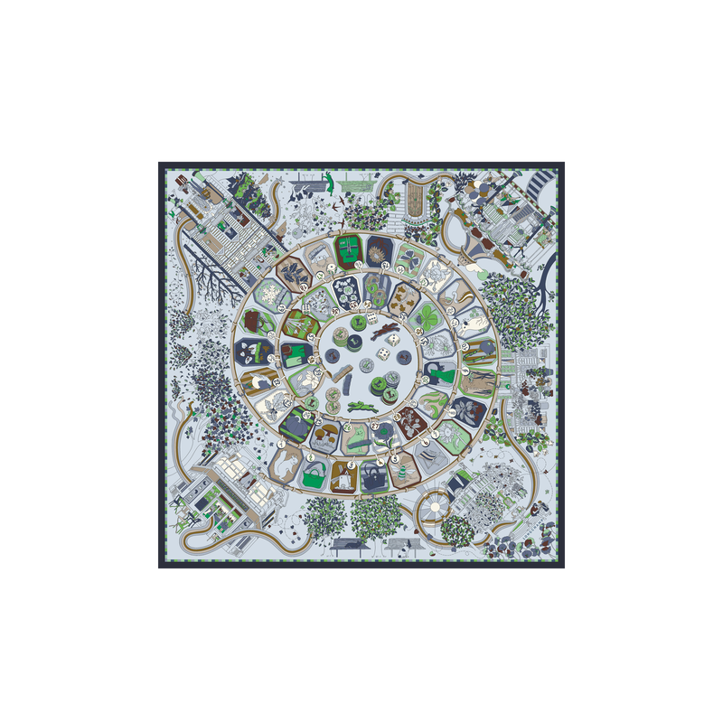 CARRÉ DE SOIE 90CM LONGCHAMP ORAGE