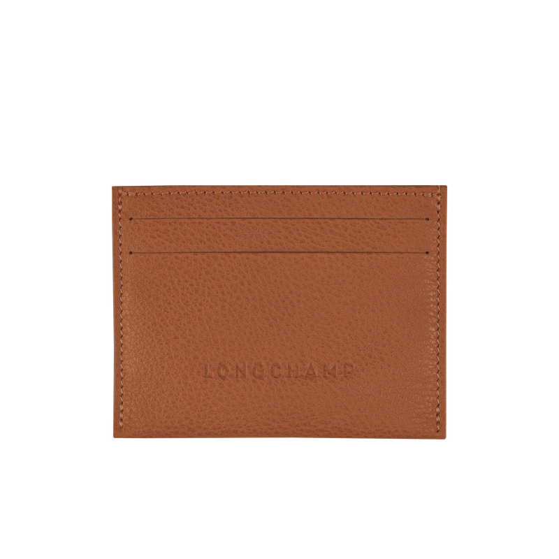 LONGCHAMP LE FOULONNÉ PORTE-CARTES CARAMEL LONGCHAMP LE FOULONNÉ PORTE-CARTES CARAMEL