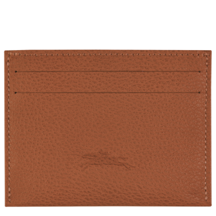 LONGCHAMP LE FOULONNÉ PORTE-CARTES CARAMEL