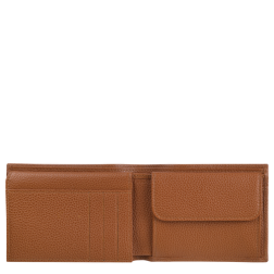 LONGCHAMP LE FOULONNÉ PORTEFEUILLE CARAMEL