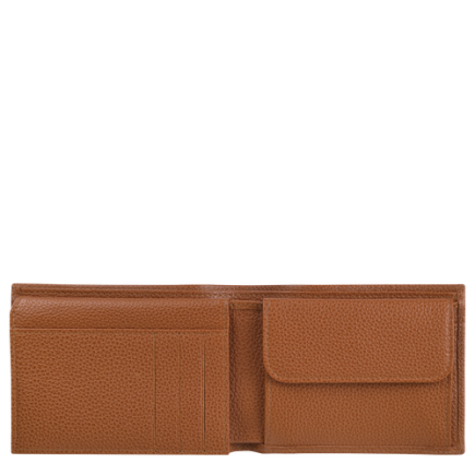 LONGCHAMP LE FOULONNÉ PORTEFEUILLE CARAMEL