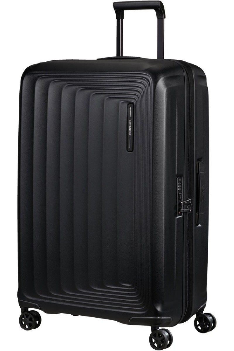 VALISE EXTENSIBLE 4 ROUES 75CM NUON NOIR GRAPHITE SAMSONITE VALISE EXTENSIBLE 4 ROUES 75CM NUON NOIR GRAPHITE SAMSONITE