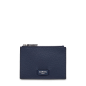 PORTE CARTES ZIPPÉ NINON BLEU PÉTROLE LANCEL
