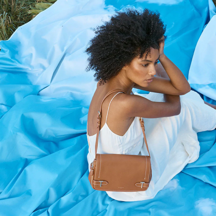 BESACE SIMONE TAN LE TANNEUR