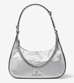 SAC PORTÉ ÉPAULE PIPER ARGENT MK