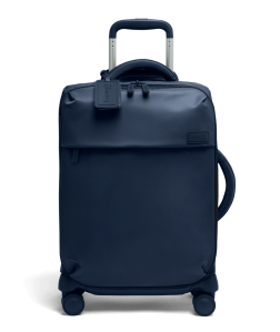 VALISE CABINE 55CM PLUME BLEU MARINE LIPAULT