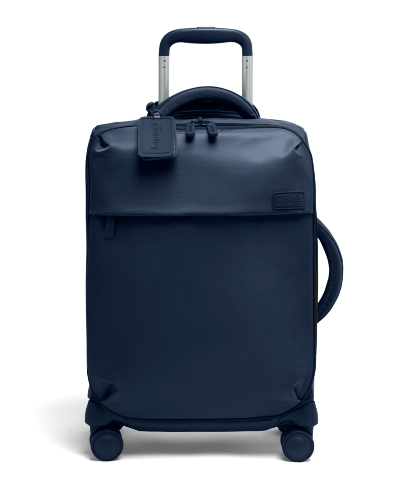 VALISE CABINE 55CM PLUME BLEU MARINE LIPAULT