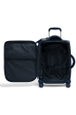 VALISE CABINE 55CM PLUME BLEU MARINE LIPAULT