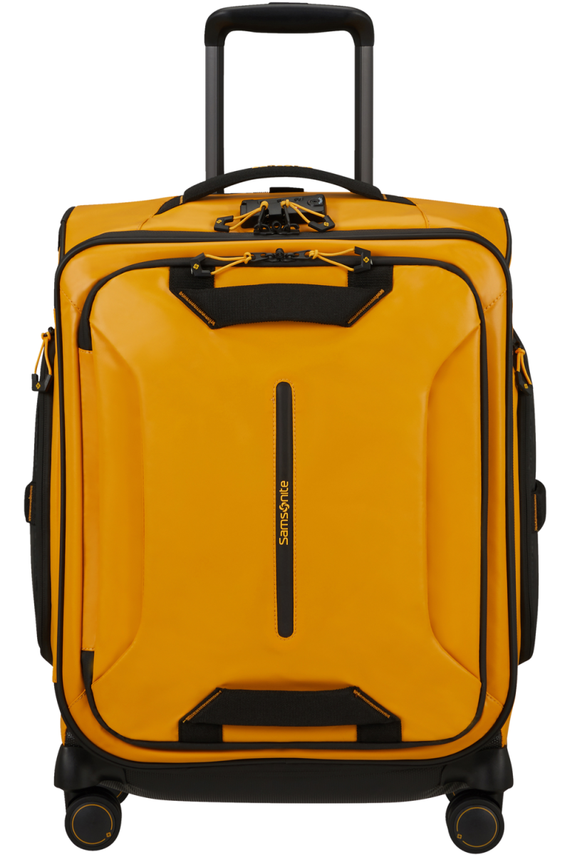 VALISE CABINE 4 ROUES 55CM ECODIVER JAUNE SAMSONITE